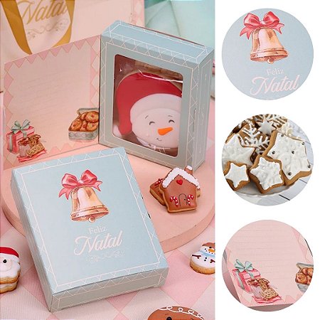 10 CARTÃO P/ BISCOITOS NATAL DOCE NATAL 5086 ( JANGO NATAL 2025 )