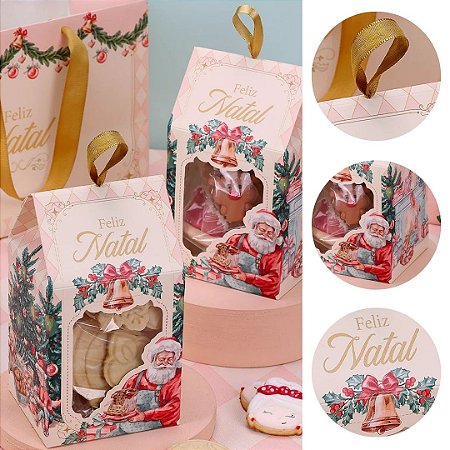 10 LEMBRANCINHA COM VISOR DOCE NATAL 5152 ( JANGO NATAL 2025 )