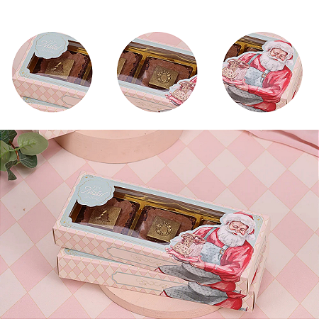 10 CAIXA P/ 3 PÃO DE MEL COM BLISTER NATAL DOCE NATAL 5362 ( JANGO NATAL 2025 ) 5282