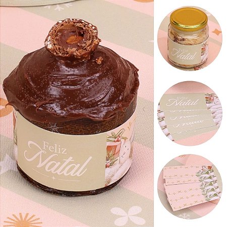 20 CINTA PARA MINI PANETONE GRAÇA 5275 ( JANGO NATAL 2025 )