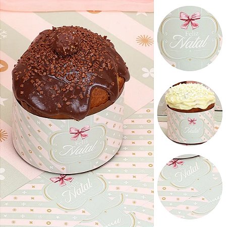 10 CINTA PARA PANETONE 500G GRAÇA 5219 ( JANGO NATAL 2025 )