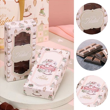 10 CAIXA PARA BARRA 150G NATAL COM VISOR GRAÇA 5141 ( JANGO NATAL 2025 )