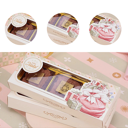 10 CAIXA P/ 3 PÃO DE MEL COM BLISTER NATAL GRAÇA 5363 ( JANGO NATAL 2025 ) 5283