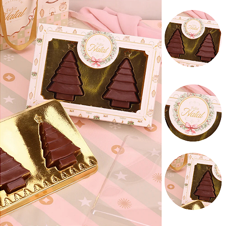 10 CAIXA P/ 2 BOMBONS COM BLISTER DUO  ARVORE GRAÇA 5384 ( JANGO NATAL 2025 ) 5289