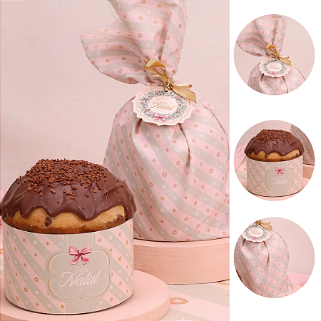 5 TECIDO PARA PANETONE 500G NATAL GRAÇA 5403 ( JANGO NATAL 2025 )