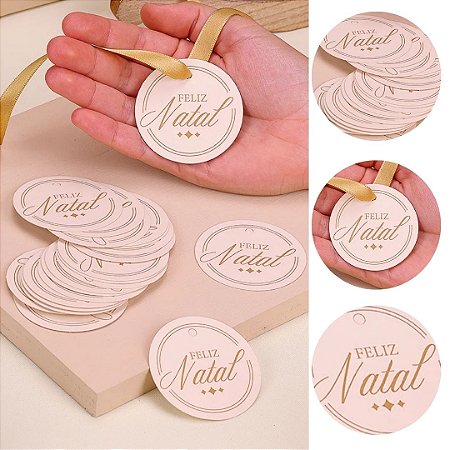 20 TAGS NATAL  REDONDA CANDURA 5239 ( JANGO NATAL 2025 )