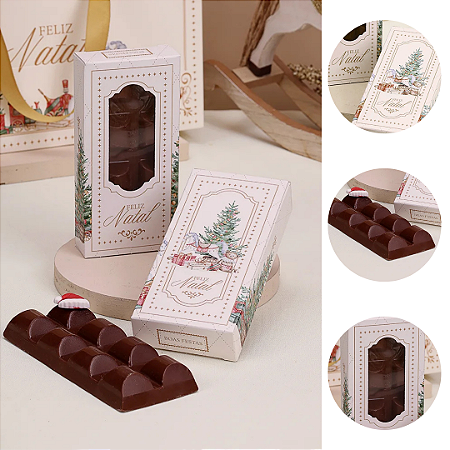 10 CAIXA PARA BARRA 150G NATAL COM VISOR CANDURA 5143 ( JANGO NATAL 2025 )