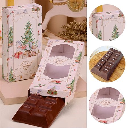 10 CAIXA PARA BARRA 300G NATAL COM VISOR CANDURA 5149 ( JANGO NATAL 2025 )