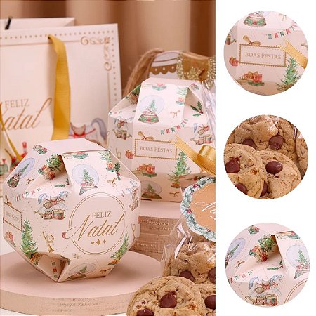 10 EMBALAGEM BOLINHA CANDURA 5344 ( JANGO NATAL 2025 )