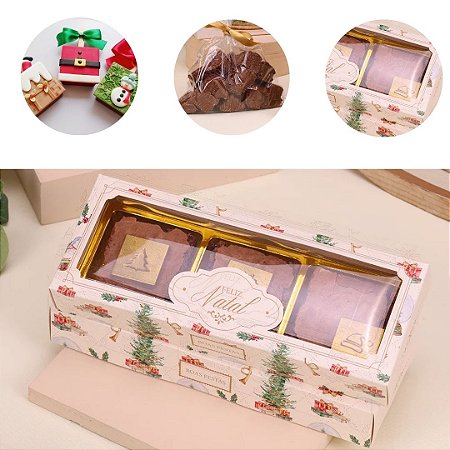 10 CAIXA P/ 3 PÃO DE MEL COM BLISTER NATAL CANDURA 5365 ( JANGO NATAL 2025 ) 5286