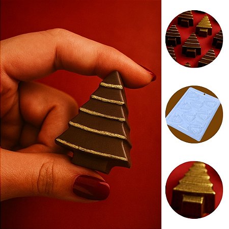 FORMAS BWB SILICONE  BOMBOM ÁRVORE DE NATAL 10618 (BWB NATAL 2025)