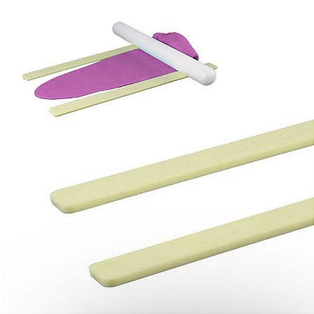 KIT 6 Régua Niveladora Para Massa De Biscuit 3/6/10MM  (BLUE STAR)