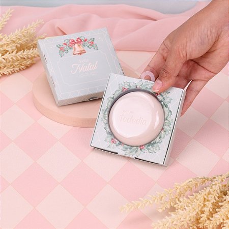 10 EMBALAGEM P/ SABONETE NATURA C/ BLISTER DOCE NATAL 5448 ( JANGO NATAL 2025 )