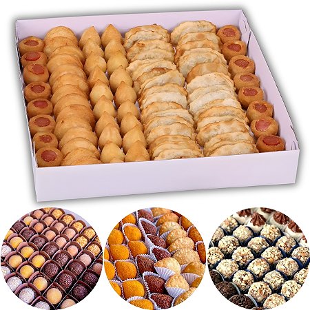 10 CAIXA PARA 100 DOCES BRANCA COM TAMPA DE ACETATO 5117 ( JANGO )