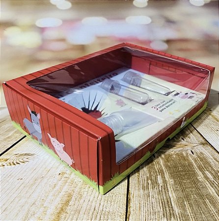 10 Caixa Ovo de Páscoa Mini Confeiteiro fazendinha ID3538 (Páscoa Ideia 2023 Liquidação)