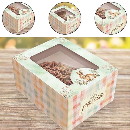 5 CAIXA  P/ OVO DE COLHER AJUSTAVEL 100/150G OU 2X50/80G GAVETA - 5925 ( IDEIA PÁSCOA 2026 )