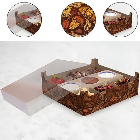 10 CAIXA PÁSCOA FONDUE - PURO CACAU 5939 ( IDEIA PÁSCOA 2026 )