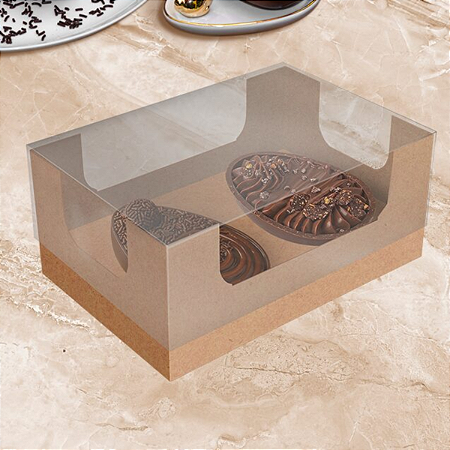 10 CAIXA 2 MINI OVOS PÁSCOA 2 X 50G KRAFT 5766 ( IDEIA PÁSCOA 2026 )