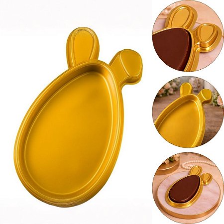 10 EMBALAGENS P/ OVO TABLETE DOURADO 14420 (BWB PÁSCOA 2026)