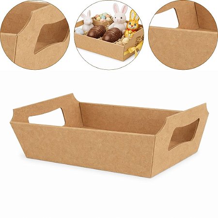 5 CESTA DE PÁSCOA PEQUENA KRAFT 2268-16 (KX) PÁSCOA 2026