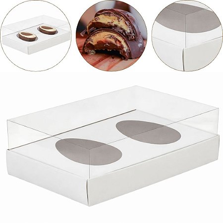 5 CAIXA P/ 2 OVOS 50G BRANCA 8412-01 (KX) PÁSCOA 2026