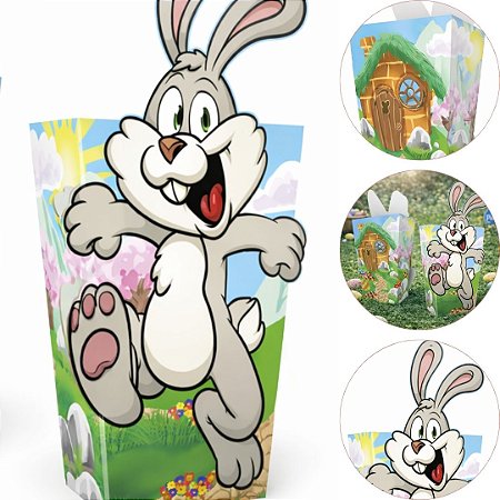 5 CAIXA LEMBRANCINHA COELHO 3316-06 (KX) PÁSCOA 2026