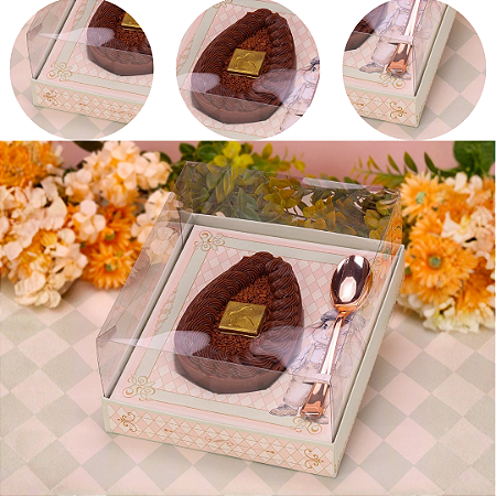 10 CAIXA PARA OVO DE COLHER AJUSTÁVEL 250/350/500G RECORDAR 5542 ( PASCOA JANGO 2026 )