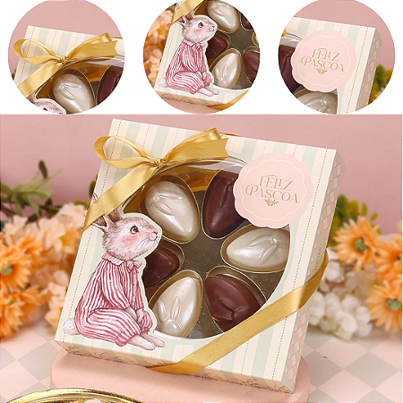 10 CAIXA COM BLISTER PARA 6 BOMBONS RECORDAR 5804 ( PASCOA JANGO 2026 ) 5620