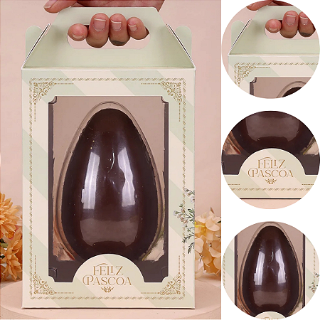 5 CAIXA C/ BLISTER OVO EM PÉ 250G 6 FATIAS RECORDAR 5733 ( PASCOA JANGO 2026 ) 5819