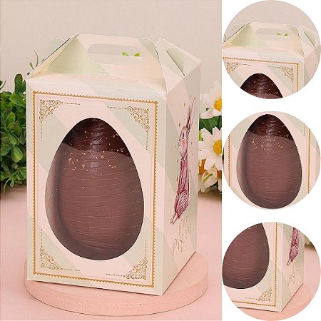 10 CAIXA PARA OVO EM PÉ 6 FATIAS 250G RECORDAR 5710 ( PASCOA JANGO 2026 )