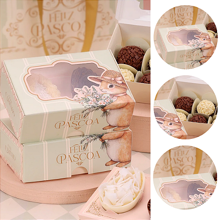 10 CAIXA P/ 6 DOCES PÁSCOA OU 2 OVOS 50G RECORDAR 5485 ( PASCOA JANGO 2026 )