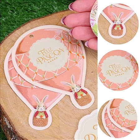 20 TAGS PÁSCOA BALÃO VILA ENCANTADA 5810 ( PASCOA JANGO 2026 )