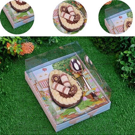 10 CAIXA PARA OVO DE COLHER AJUSTÁVEL 250/350/500G VILA ENCANTADA 5544 ( PASCOA JANGO 2026 )