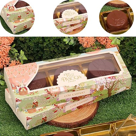 10 CAIXA COM BLISTER 3 PÃES DE MEL VILA ENCANTADA 5827 ( PASCOA JANGO 2026 ) 5592