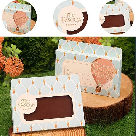 10 CAIXAS P/ BARRINHA C/ VISOR PÁSCOA VILA ENCANTADA 5646 ( PASCOA JANGO 2026 )