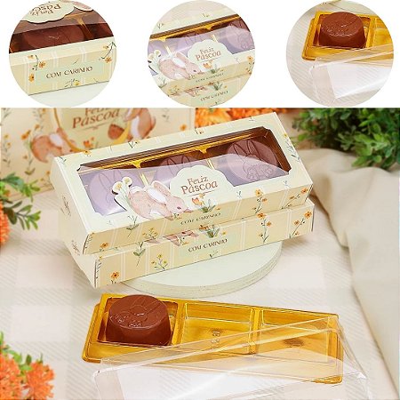 10 CAIXA COM BLISTER 3 PÃES DE MEL FLORIR 5826 ( PASCOA JANGO 2026 ) 5590