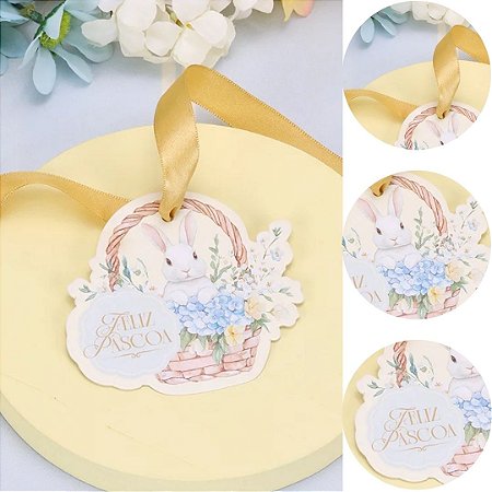 20 TAGS PÁSCOA CESTA AMANHECER 5842 ( PASCOA JANGO 2026 )