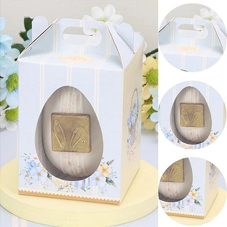 10 CAIXA PARA OVO EM PÉ 100/150G AMANHECER 5679 ( PASCOA JANGO 2026 )