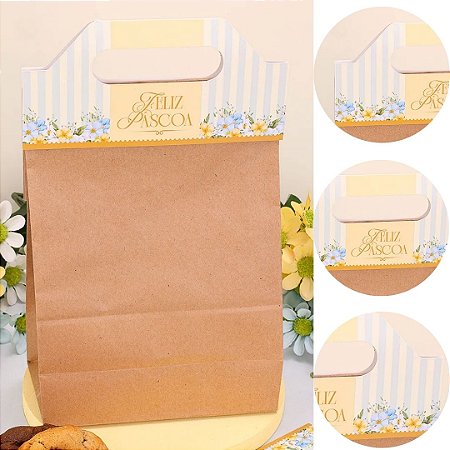 10 ALÇA PARA SACO DELIVERY 21X9CM AMANHECER 5754 ( PASCOA JANGO 2026 )