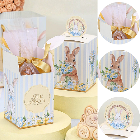 10 EMBALAGEM PARA LEMBRANCINHA OVO 100G AMANHECER 5666 ( PASCOA JANGO 2026 )