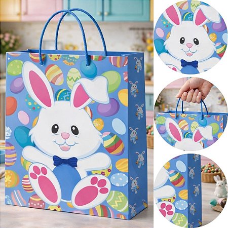 10 SACOLA PASCOA 17,5X8,5X21,5CM 3299 (LC) PASCOA 2026