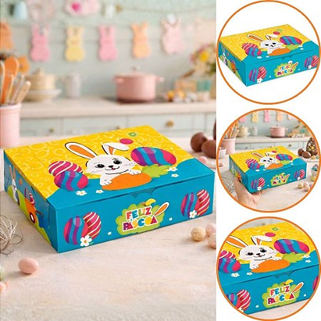 20 CAIXA P/ 12 DOCES PÁSCOA  EMBALAGEM PASCOA PS211 (JR)