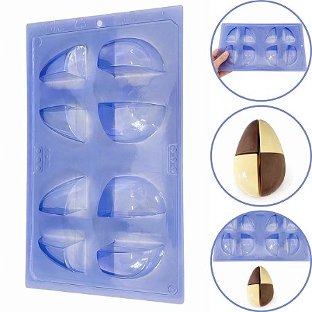 FORMA PROFISSIONAL DEGUSTAÇÃO OVO PÁSCOA FATIA 250G PORTO 1062