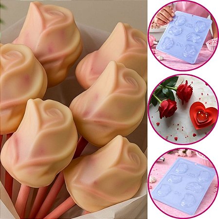 FORMA BWB TEXTURA ROSA SIMPLES 10427 (BWB MAES NAMORADOS)