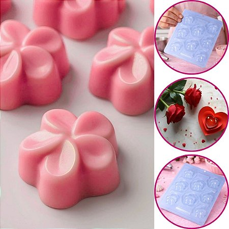 FORMA BWB SILICONE BOMBOM FLOR 10633 (BWB MAES NAMORADOS)