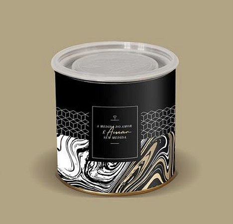 LATA GOURMET LINHA ONIX  ( DIA DOS NAMORADOS JANGO 2026 ) OUTLET