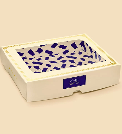 10 CAIXAS P/ 20 DOCES COM VISOR LINHA CAPRI 2096 ( DIA DOS NAMORADOS JANGO 2026 ) OUTLET