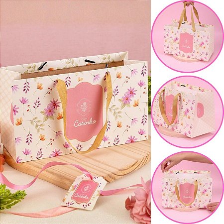 10 SACOLA 26X16,5X13CM CHARMOSA 4921 ( DIA DAS MÃES JANGO 2026 ) OUTLET