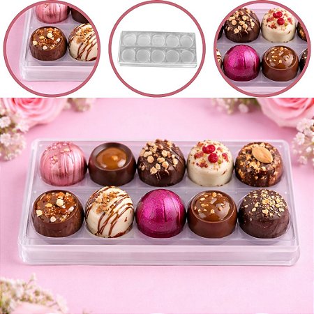 10 CAIXA P/ 10 DOCES EMBALAGEM CRISTAL BWB 14005