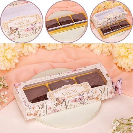 10 CAIXA P/3 PÃO DE MEL 3,5X9,5X24,3CM DOLCE VITA 5940 ( MÃES JANGO 2026 ) 5910